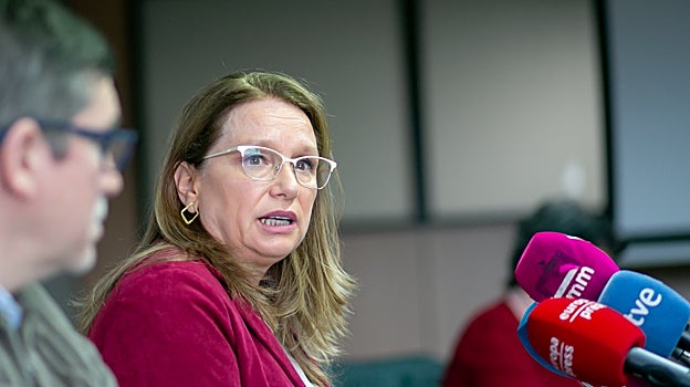 La directora general de Agricultura y Ganadería de Castilla-La Mancha, Cruz Ponce