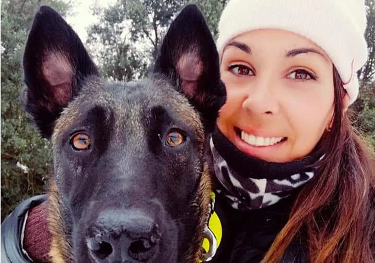 La alicantina Melanie Filiol, entre los mejores adiestradores de perros de España