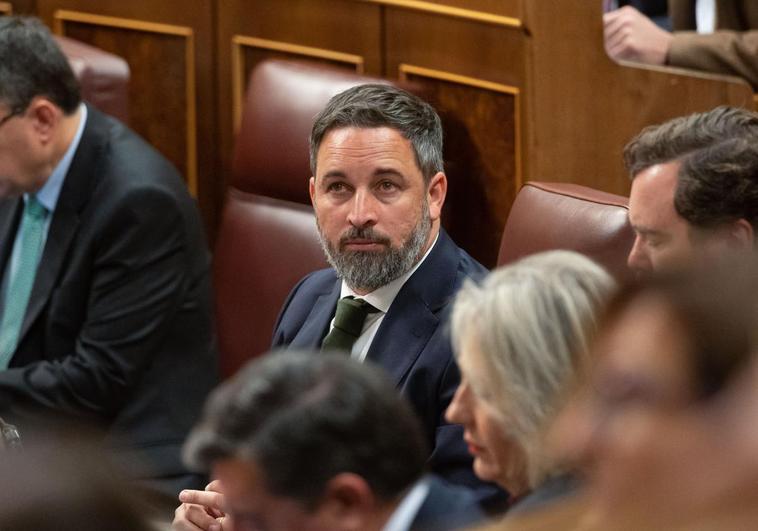 Abascal denuncia el «asalto» al TC tras el aval a la ley del aborto y afea al PP que celebre «su propia derrota»