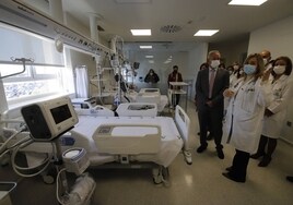 El Reina Sofía de Córdoba abre una nueva Unidad de Cuidados Respiratorios Intermedios