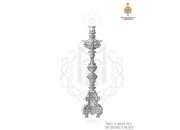 Proyecto de la candelería para el palio