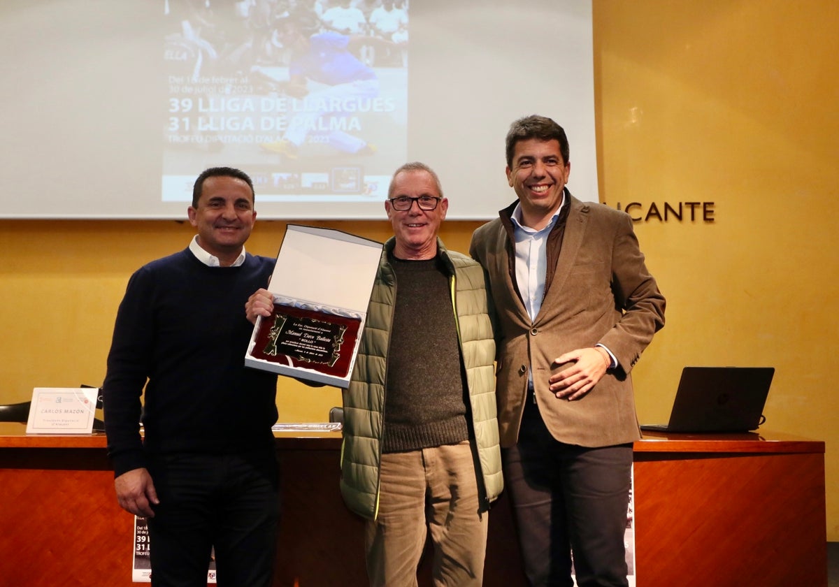 Imagen de la presentación de la nueva edición de la Liga de Pilota Valenciana de la Diputación de Alicante