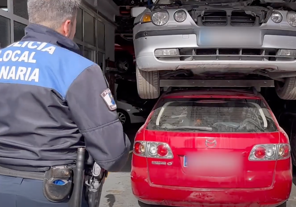 Captura del vídeo que se hizo viral, donde se evidencia la conducción temeraria denunciada