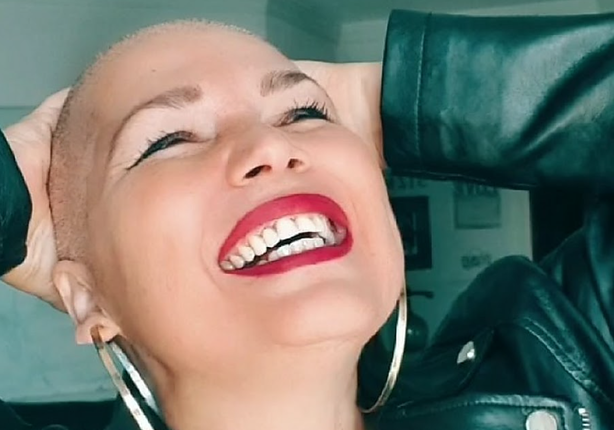 Hilda Siverio en uno de sus vídeos de TikTok