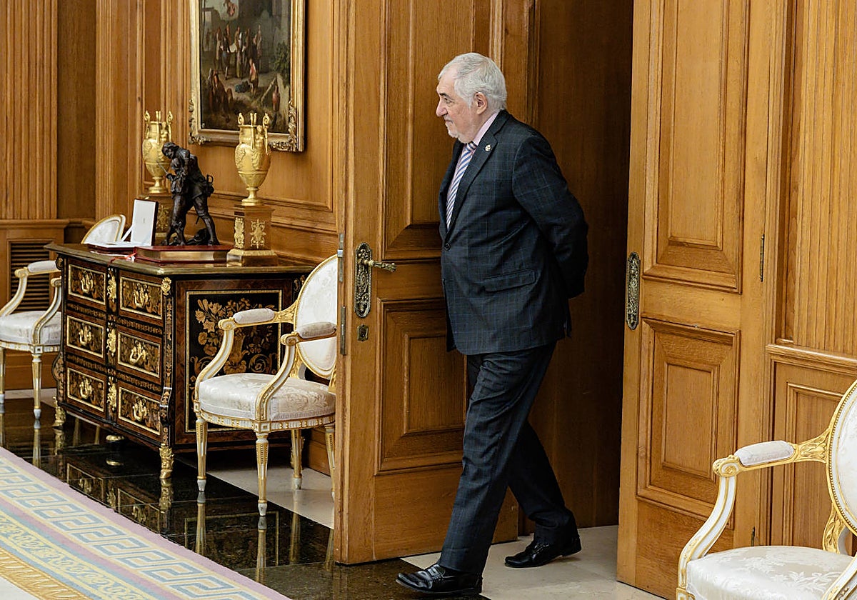 El presidente del Tribunal Constitucional, Cándido Conde-Pumpido