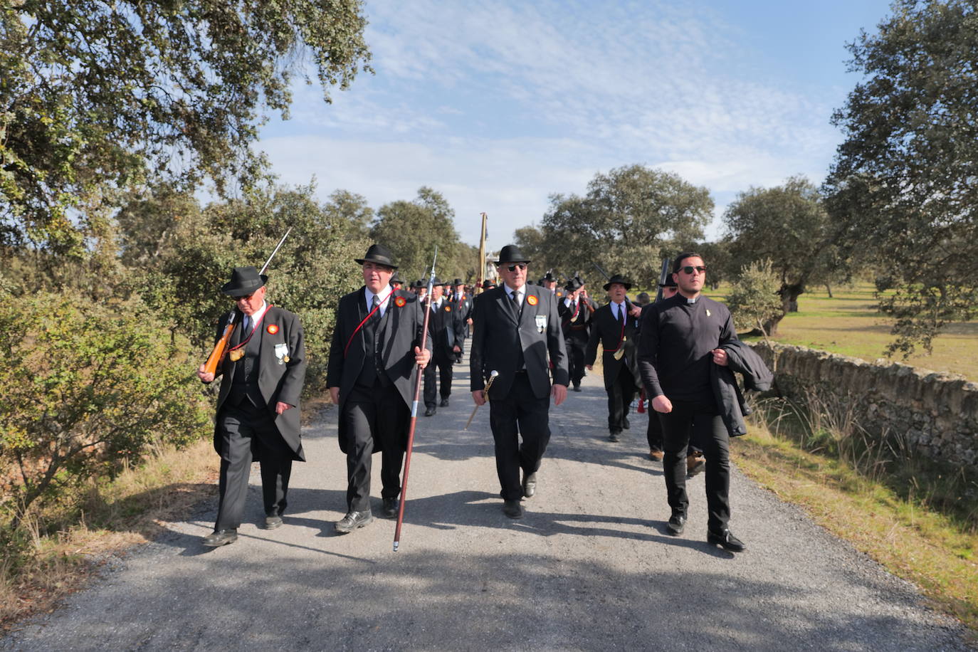 La llegada de la Virgen de Luna a Pozoblanco, en imágenes