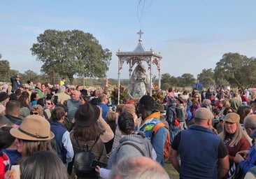 La llegada de la Virgen de Luna a Pozoblanco, en imágenes