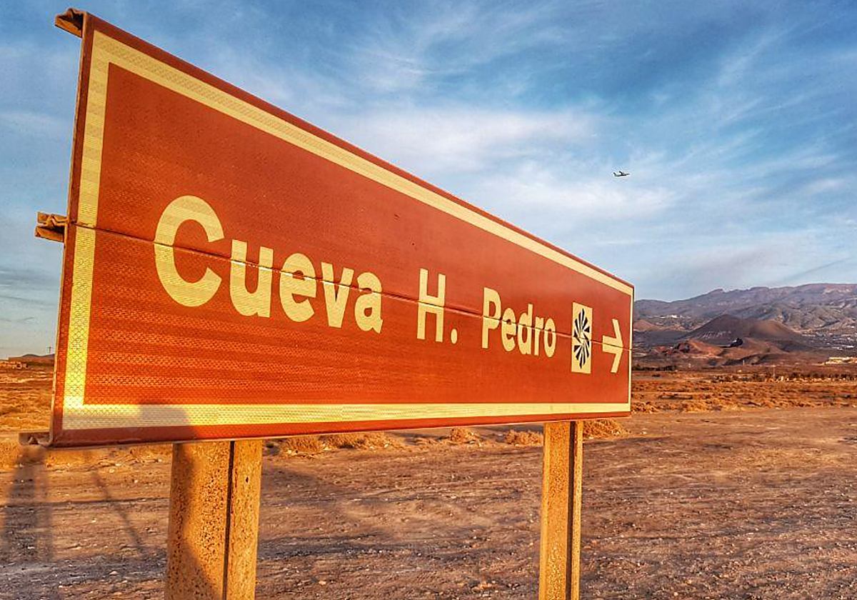 Señalización de la zona en la que ha sido encontrado el desaparecido