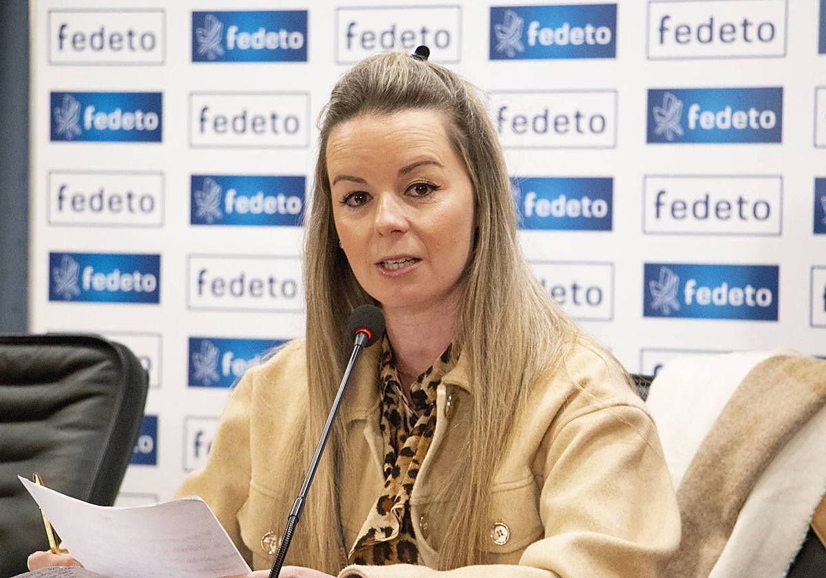 Valle Vicente en su presentación este lunes