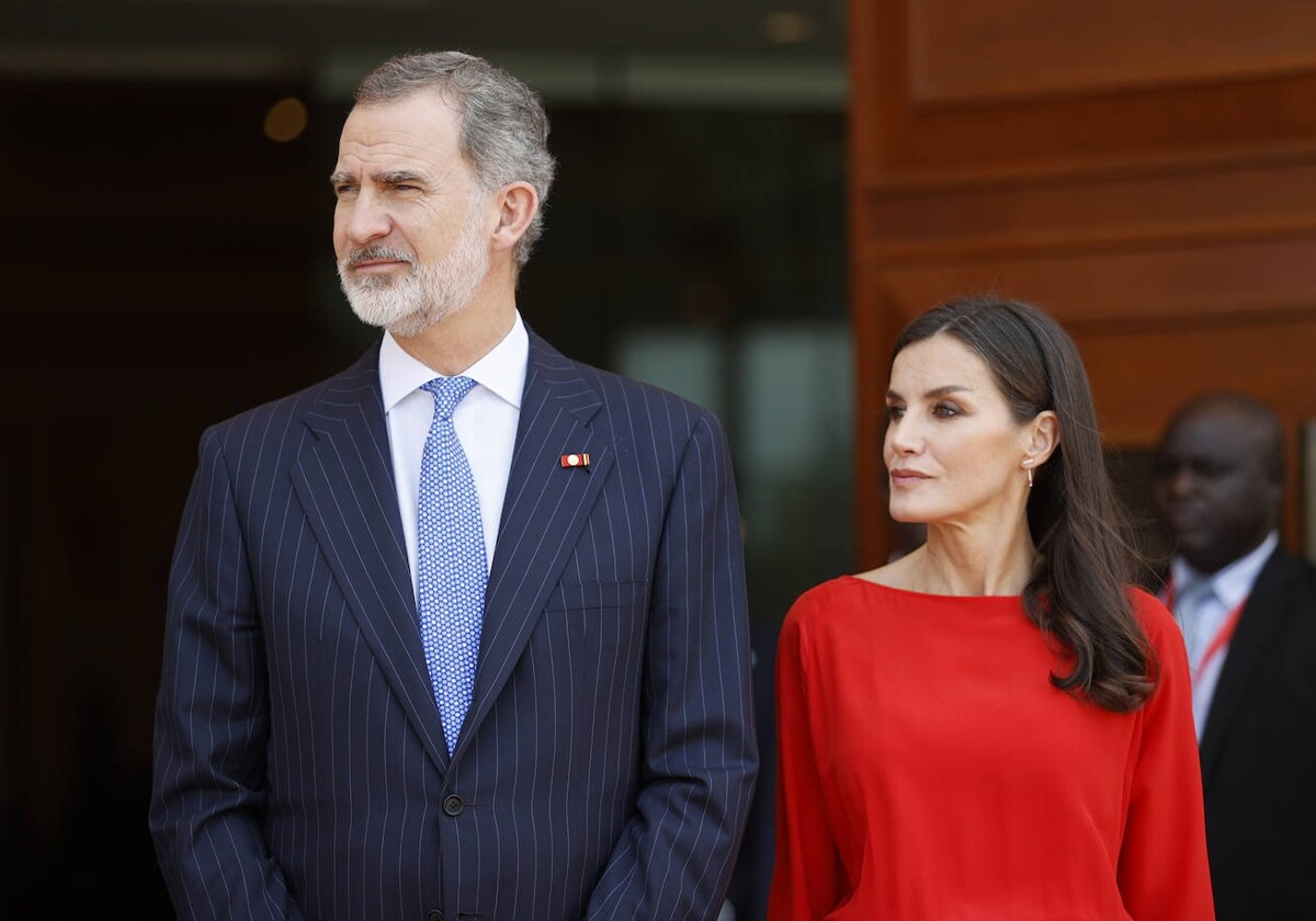 Los Reyes, en su visita de Estado a Angola, la semana pasada
