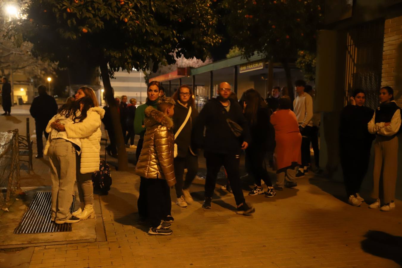 En imágenes, la tensión y el susto por la explosión en el Parque Figueroa