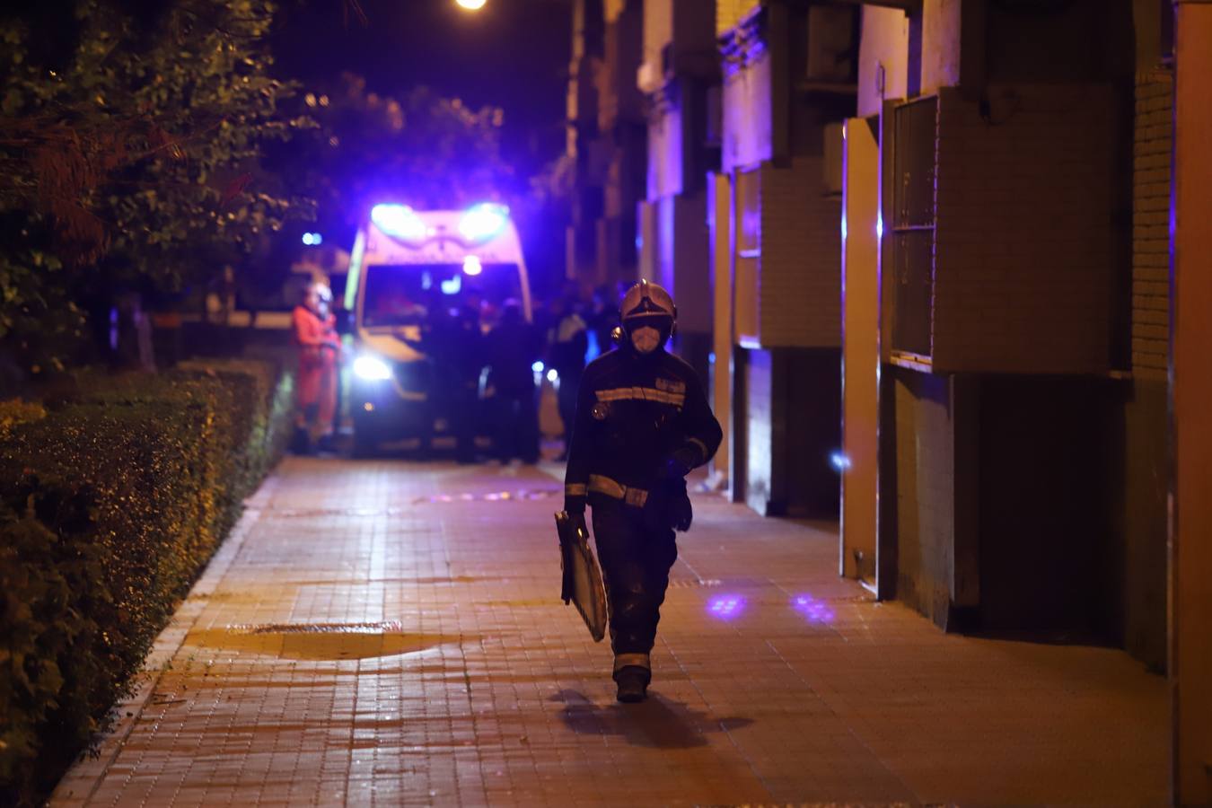 En imágenes, la tensión y el susto por la explosión en el Parque Figueroa