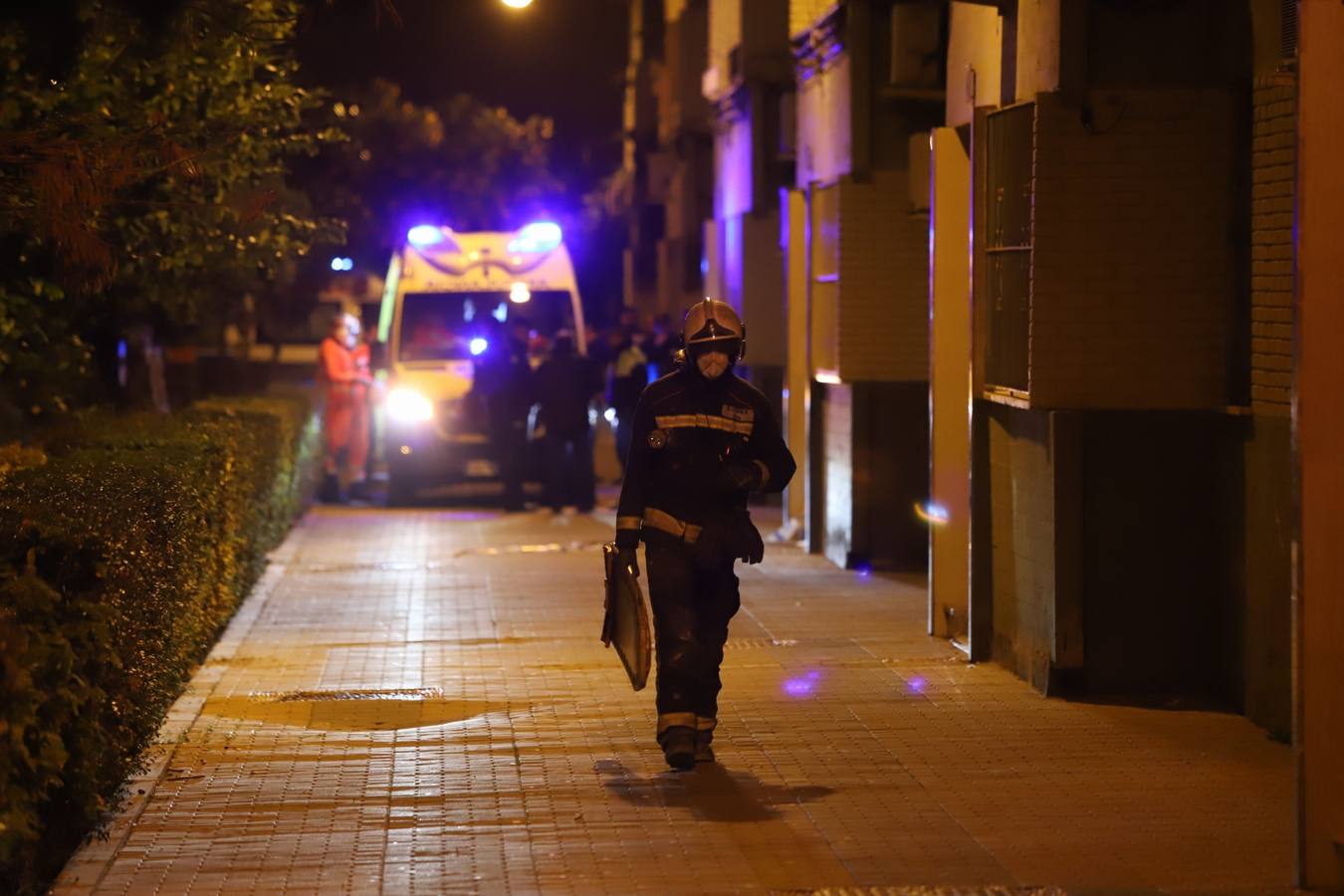 En imágenes, la tensión y el susto por la explosión en el Parque Figueroa