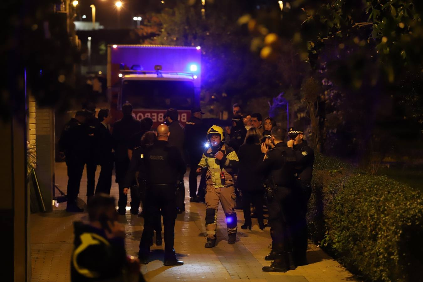 En imágenes, la tensión y el susto por la explosión en el Parque Figueroa