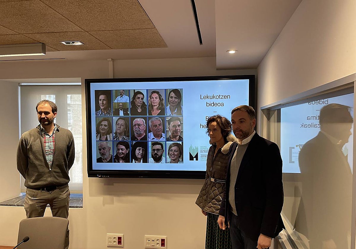 El material didáctico reúne el testimonio de 16 víctimas