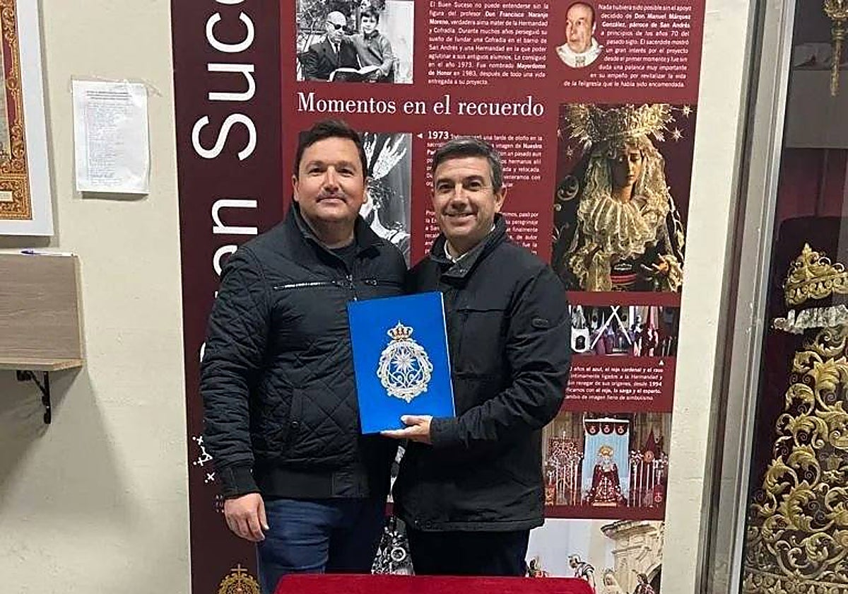 El responsable de la banda de la Estrella y el hermano mayor, José Antonio Fernández