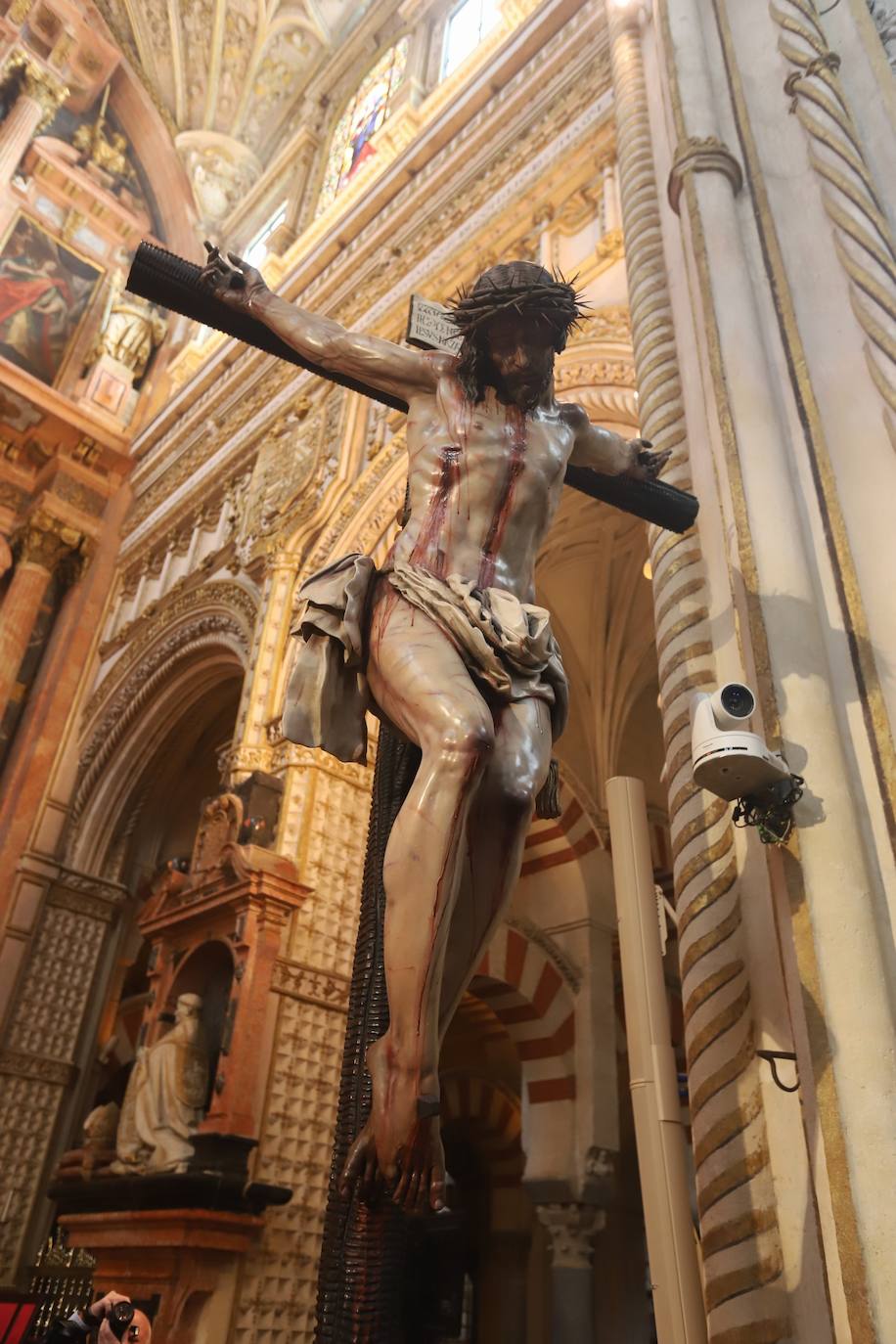 La bendición del nuevo Cristo de la Piedad de Córdoba, en imágenes