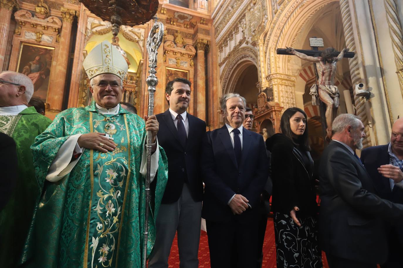 La bendición del nuevo Cristo de la Piedad de Córdoba, en imágenes