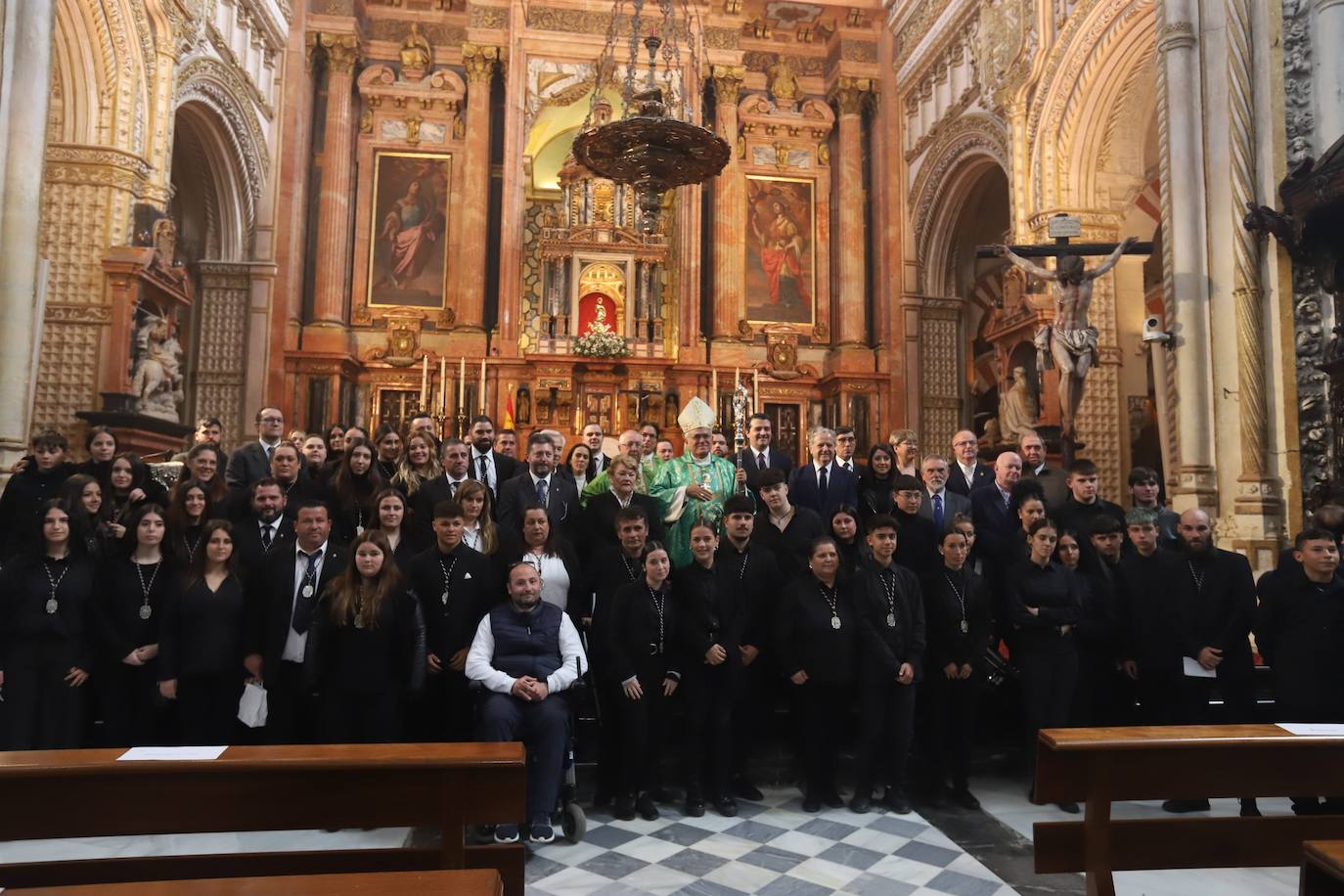 La bendición del nuevo Cristo de la Piedad de Córdoba, en imágenes