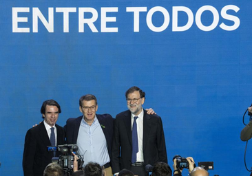 Aznar se vuelca en su apoyo a Feijóo y reactiva FAES para dar respaldo ideológico al PP