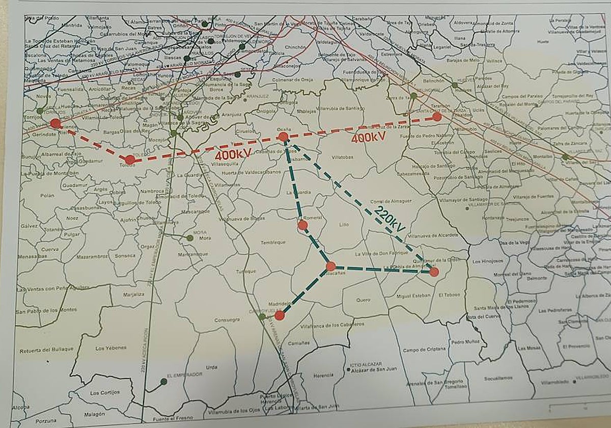 Las dos nuevas líneas energéticas que se reclaman para la comarca