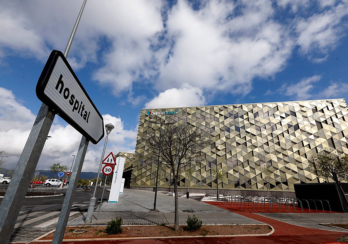 Acceso al Hospital Quirónsalud de Córdoba
