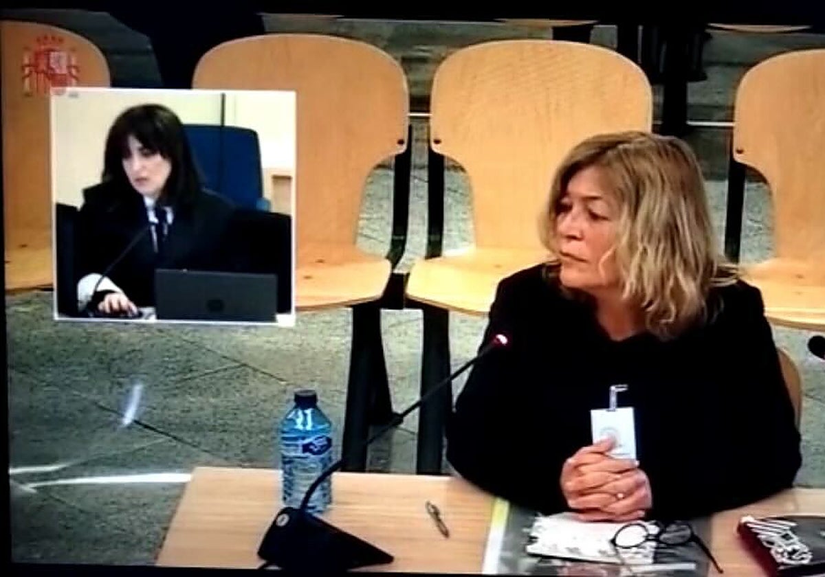 La ex directora general de Promoción Institucional de la Generalitat Valenciana, Dora Ibars, este miércoles en el juicio