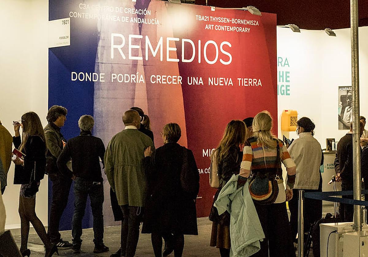 Imagen de la presentación de 'Remedios' en ARCO
