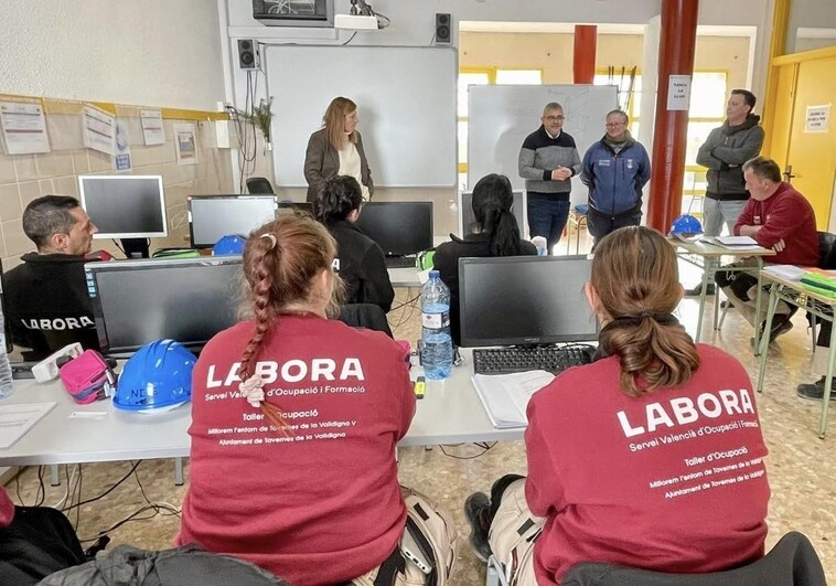 Imagen de archivo de un taller de empleo de Labora en la Comunidad Valenciana