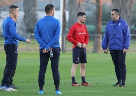 Javi Flores, capitán del Córdoba CF: «Debemos subir nuestro nivel individual»