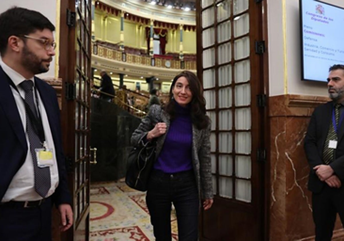 La ministra de Justiicia. Pilar Llop