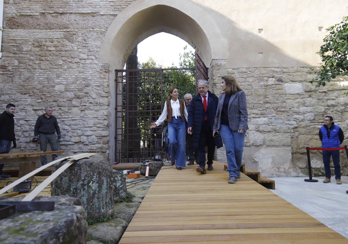 Responsables políticos y técnicos, en el Alcázar