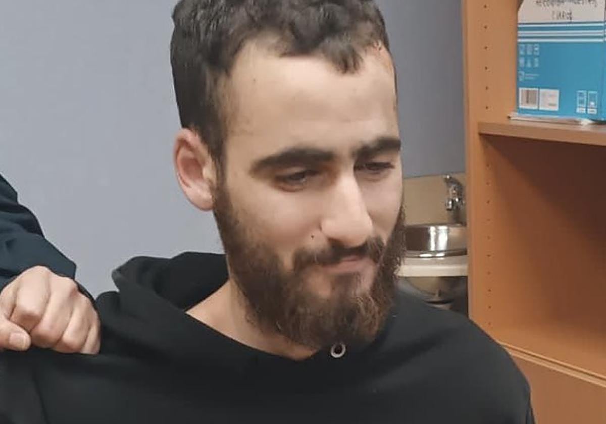 Yassine Kanjaa tras ser detenido