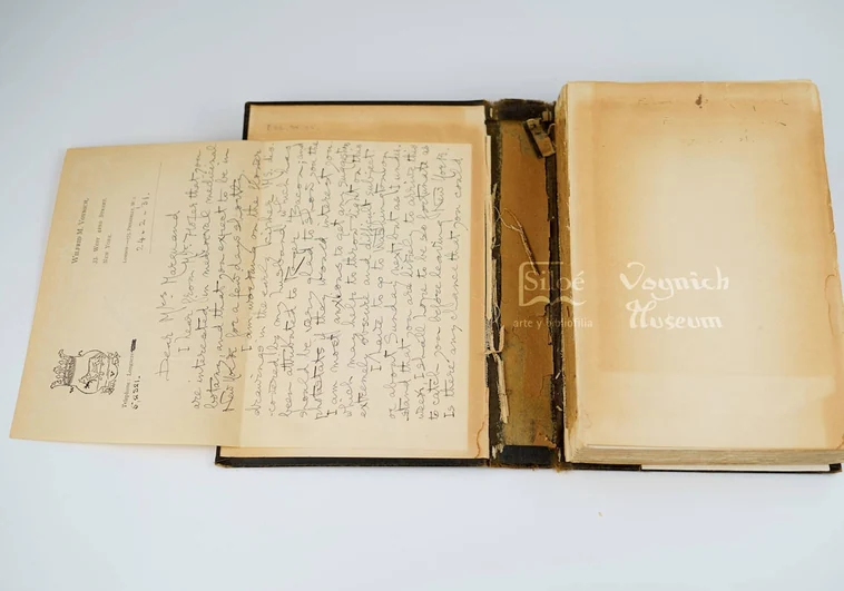 La carta manuscrita que podría ayudar a descifrar el 'Manuscrito Voynich'