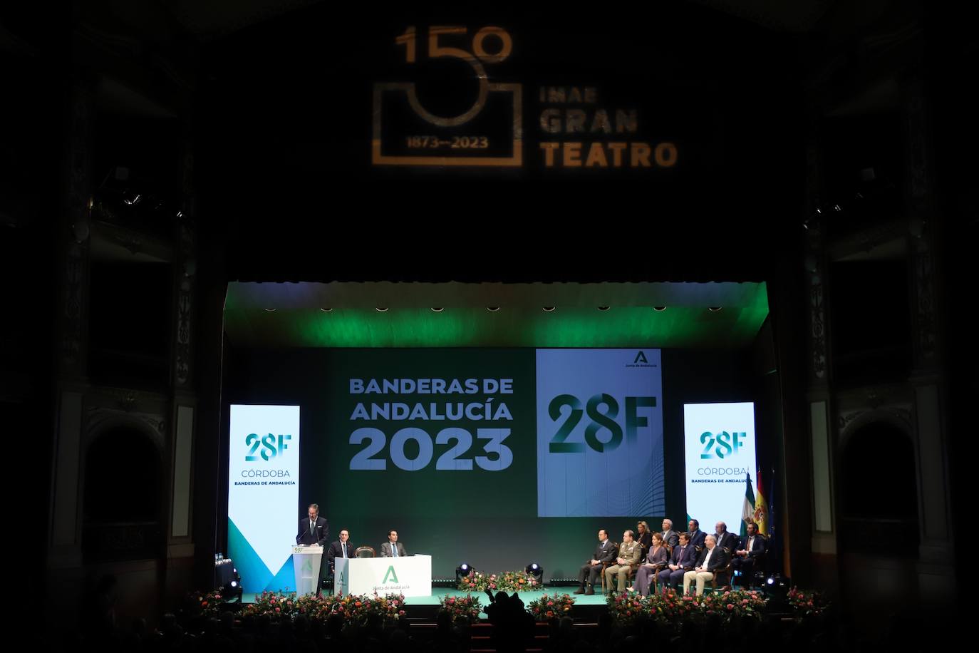 La entrega de las Banderas de Andalucía en Córdoba, en imágenes