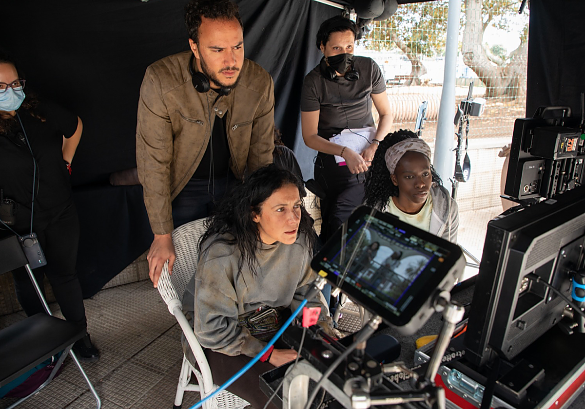 Trabajo de rodaje de 'Érase una vez en Canarias'