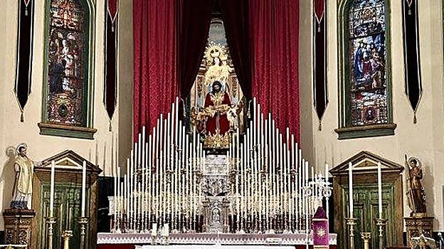Altar de cultos del Señor del Prendimiento