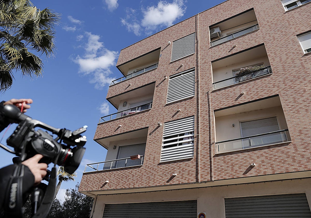 Imagen del inmueble de Vilamarxant (Valencia) en el que han sucedido los hechos