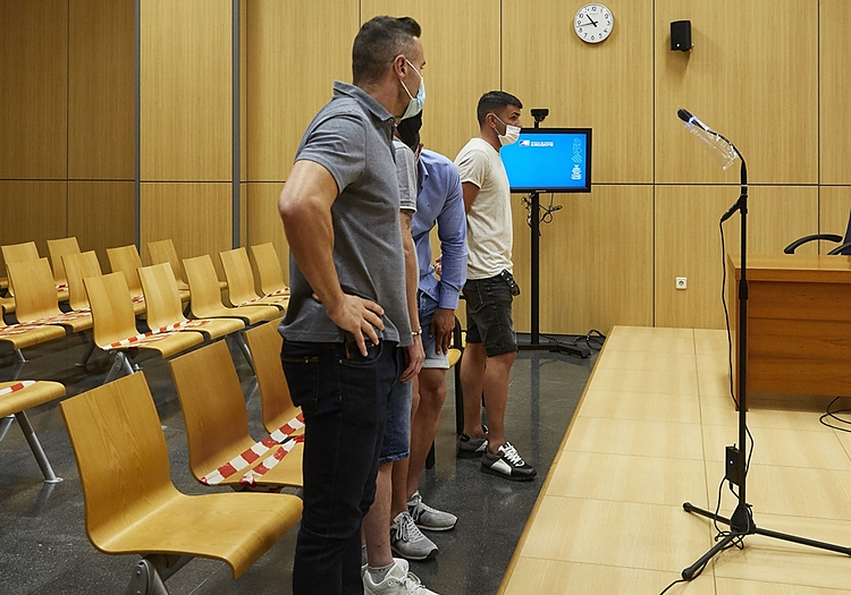 Imagen de archivo de uno de los hermanos de Antonio Anglés en un juzgado de Valencia