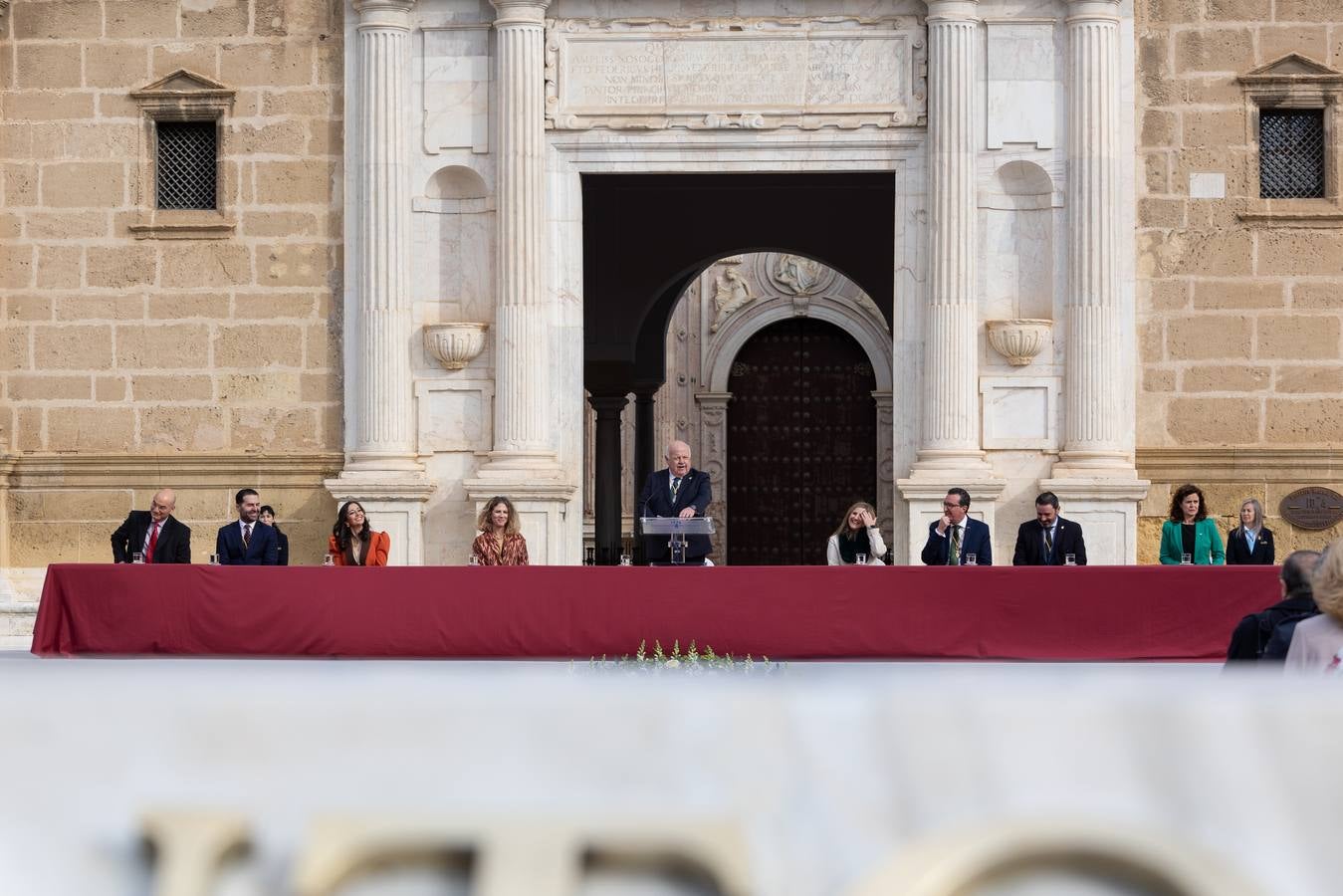 Acto institucional de celebración del 28F en el Parlamento de Andalucía