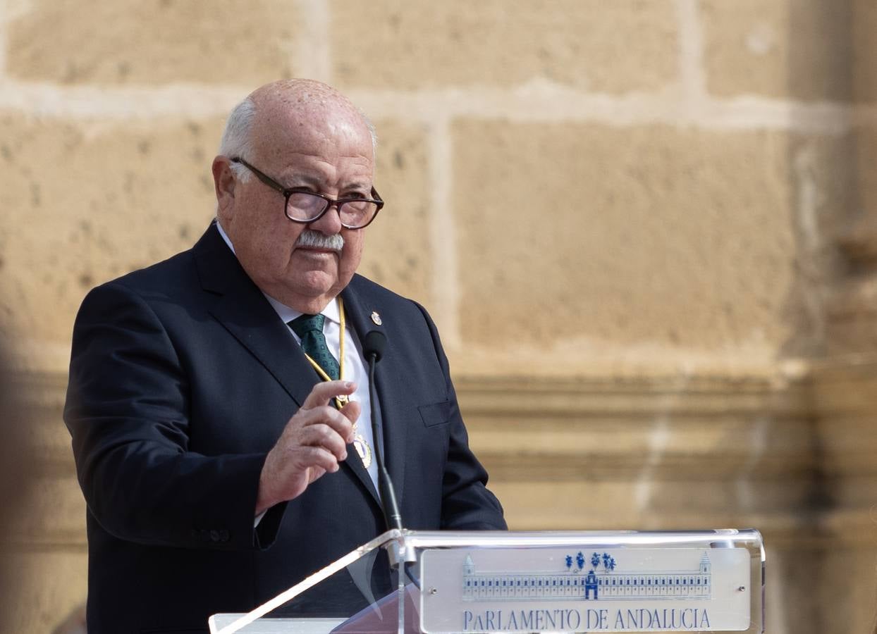 Acto institucional de celebración del 28F en el Parlamento de Andalucía