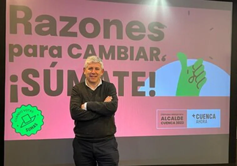 El arquitecto Dámaso Matarranz será el candidato a la alcaldía de la coalición +Cuenca Ahora