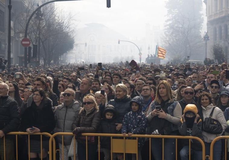 Mascletà de las Fallas 2023 de Valencia del miércoles 1 de marzo