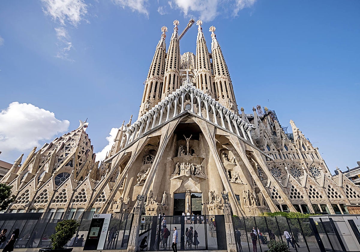 Vista exterior de la Sagrada Familia
