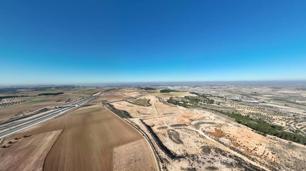 Terrenos donde se ubicará la nueva planta fotovoltaica de Natugy en Ocaña