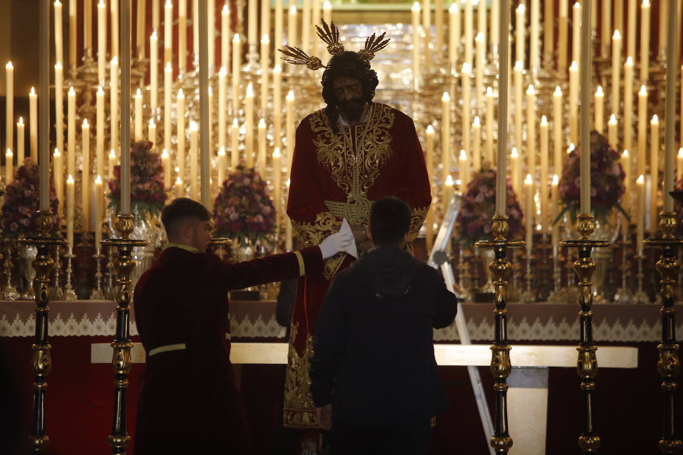 Las veneraciones del primer viernes de marzo en Córdoba, en imágenes
