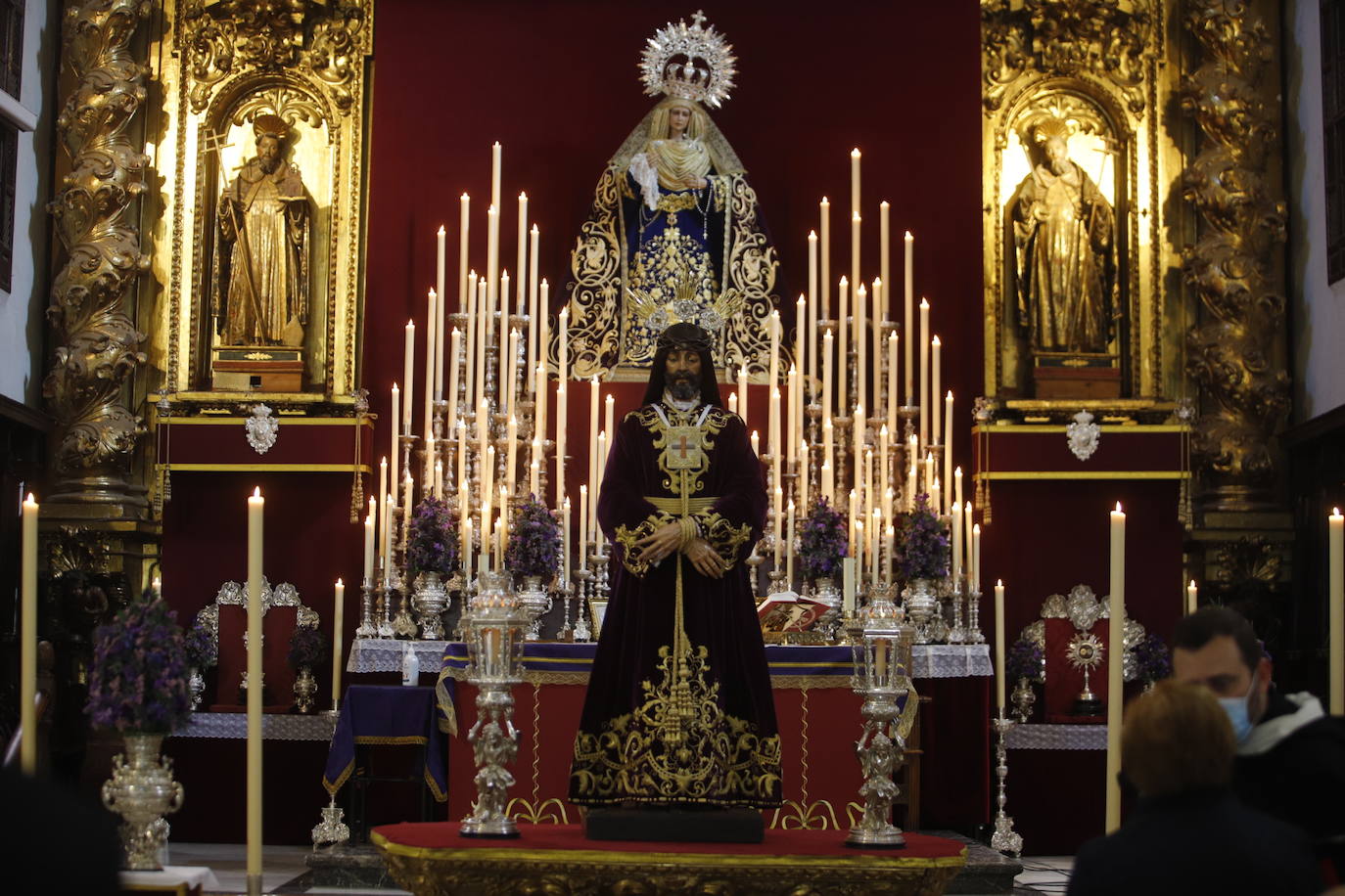 Las veneraciones del primer viernes de marzo en Córdoba, en imágenes