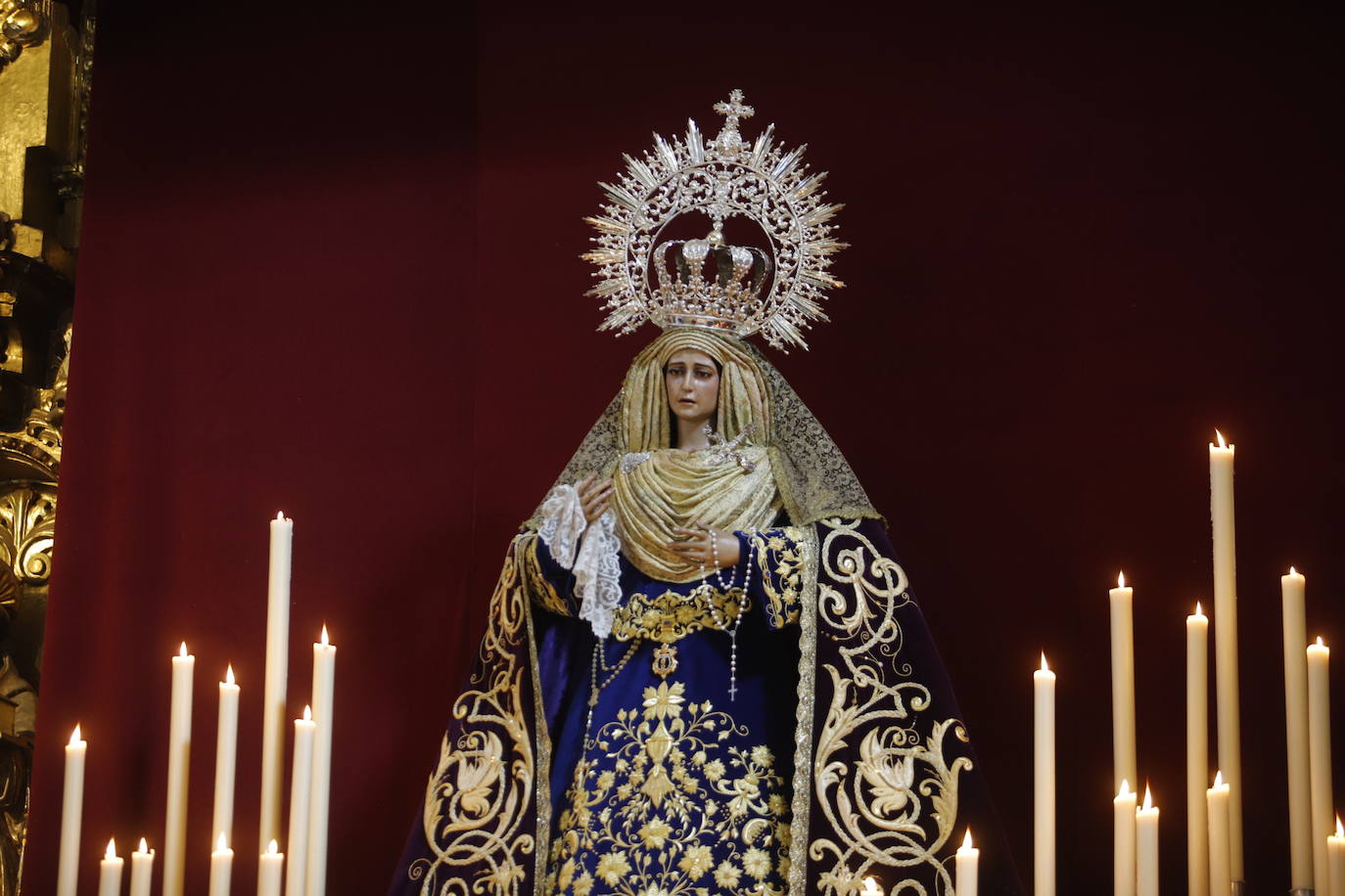 Las veneraciones del primer viernes de marzo en Córdoba, en imágenes