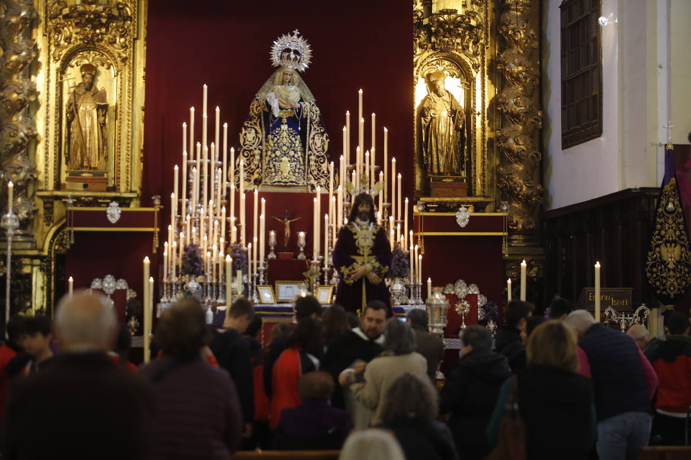 Las veneraciones del primer viernes de marzo en Córdoba, en imágenes