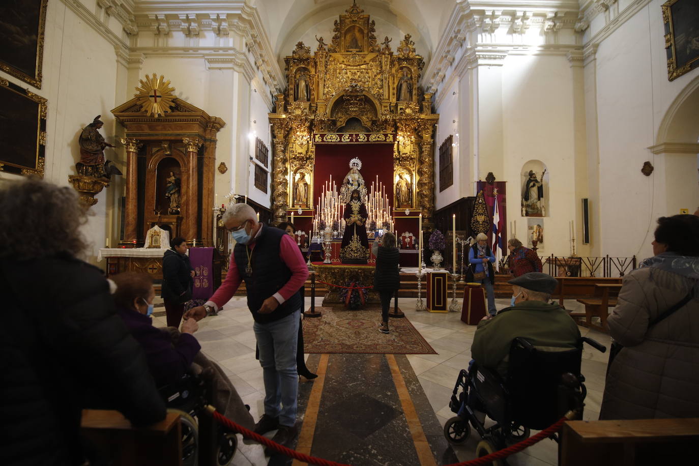 Las veneraciones del primer viernes de marzo en Córdoba, en imágenes